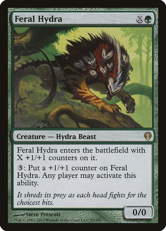 Image for Feral Hydra (53) - Magic: The Gathering
