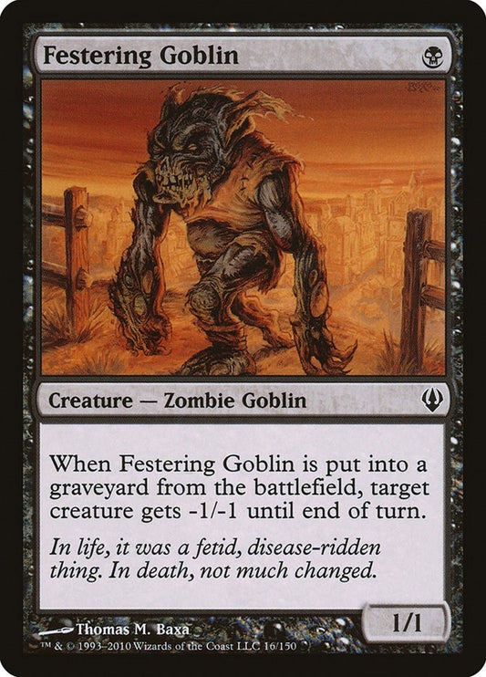 Image for Festering Goblin (16) - Magic: The Gathering