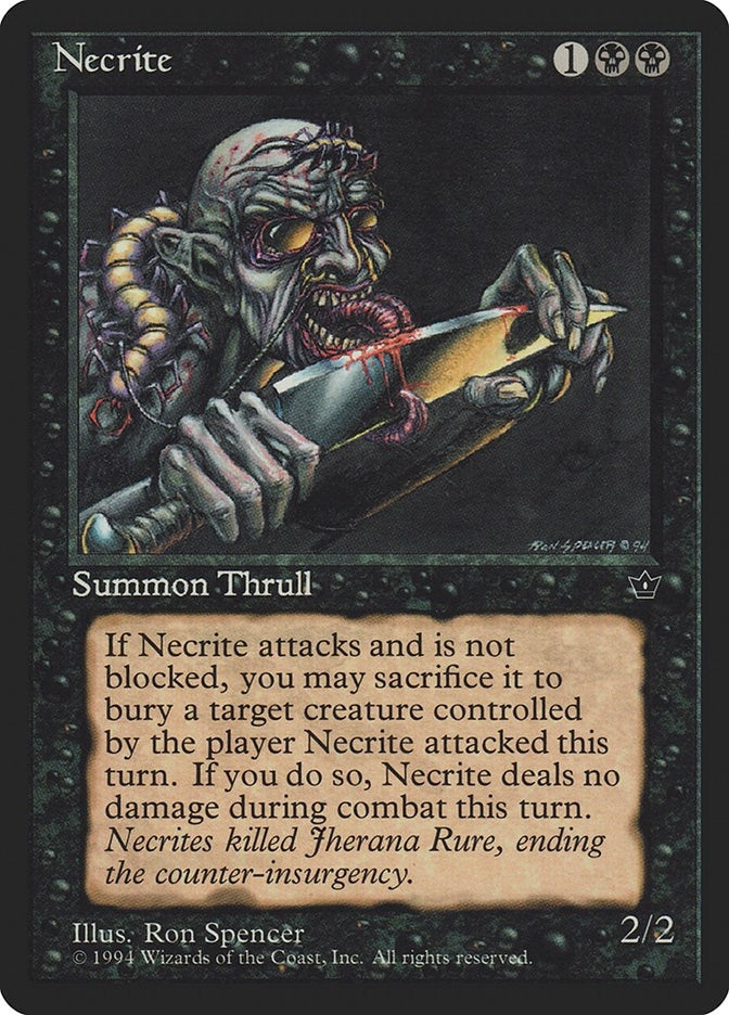Image for Necrite (Spencer) - Magic: The Gathering