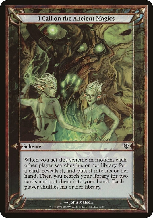 Image for I Call on the Ancient Magics (Colorless) - Magic: The Gathering