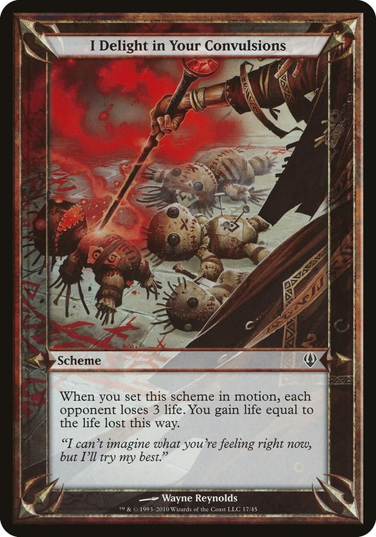 Image for I Delight in Your Convulsions (Archenemy) - Magic: The Gathering