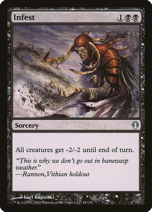 Image for Infest (19) - Magic: The Gathering