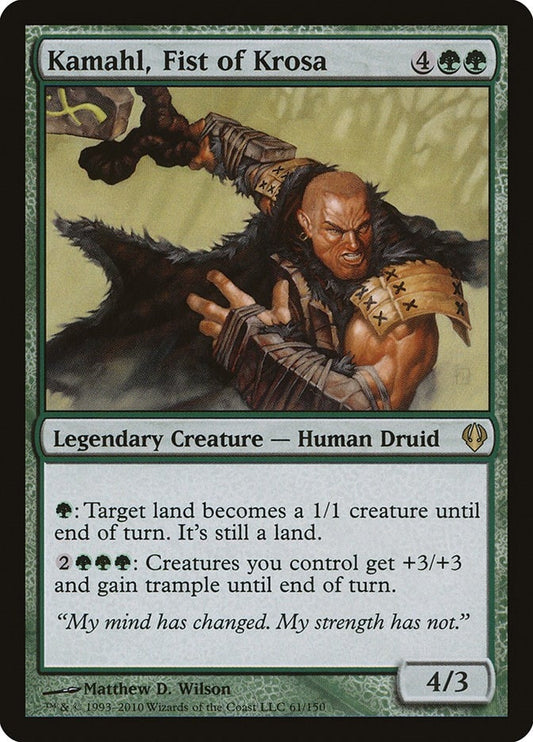 Image for Kamahl, Fist of Krosa (61) - Magic: The Gathering