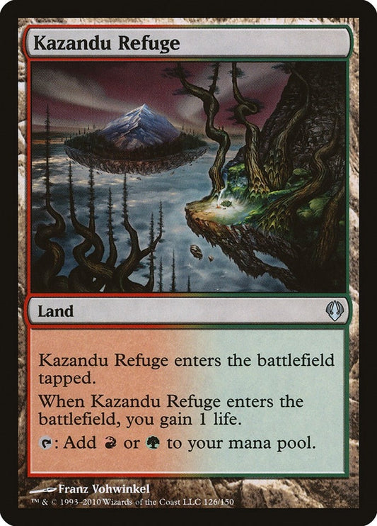 Image for Kazandu Refuge (126) - Magic: The Gathering