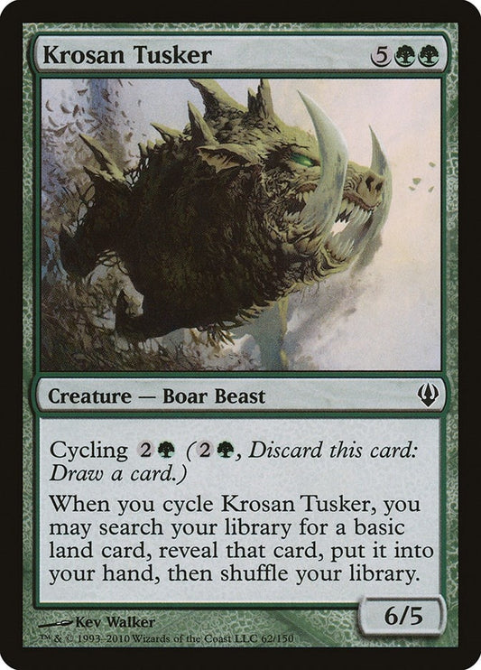 Image for Krosan Tusker (62) - Magic: The Gathering