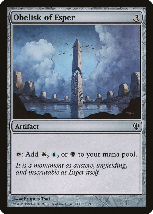 Image for Obelisk of Esper (113) - Magic: The Gathering