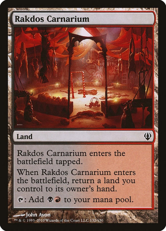 Image for Rakdos Carnarium (132) - Magic: The Gathering