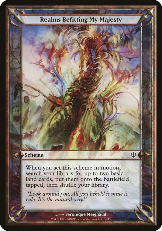 Image for Realms Befitting My Majesty (Archenemy) - Magic: The Gathering
