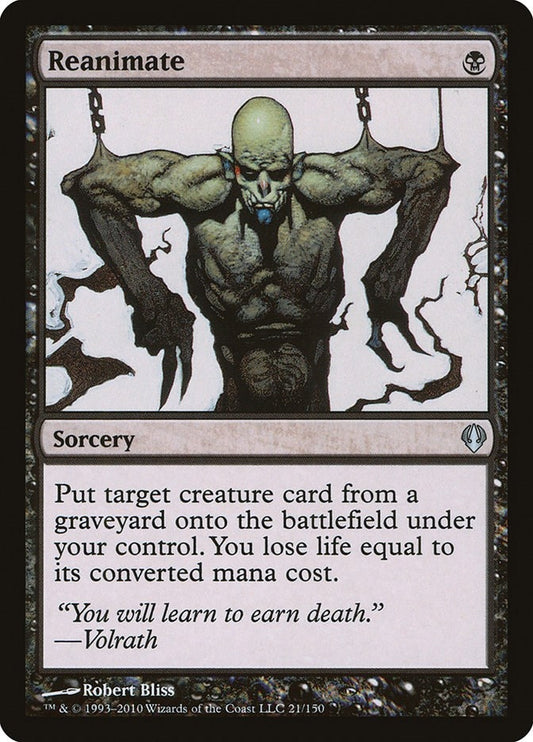 Image for Reanimate (21) - Magic: The Gathering