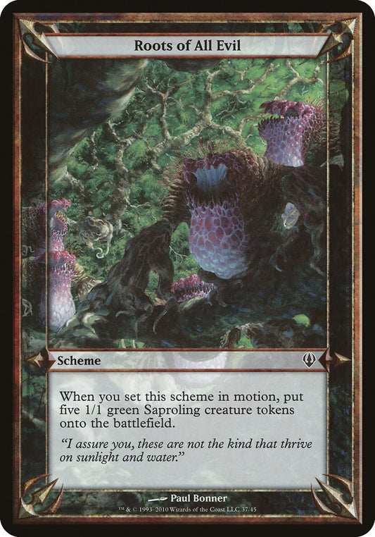 Image for Roots of All Evil (Archenemy) - Magic: The Gathering