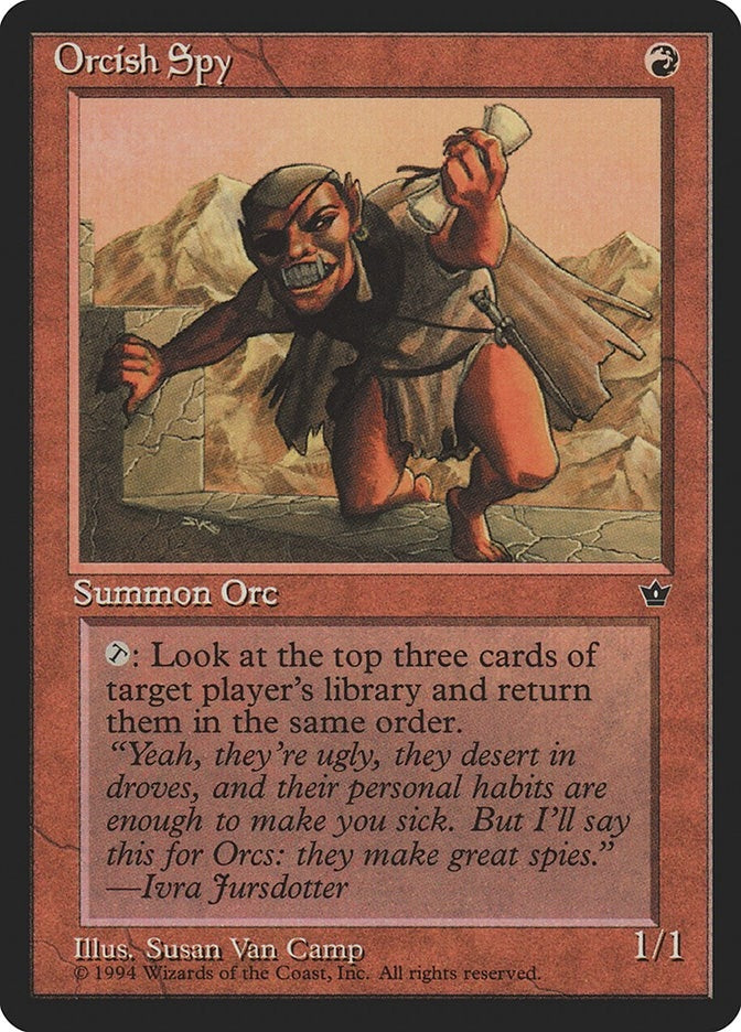 Image for Orcish Spy (Van Camp) - Magic: The Gathering