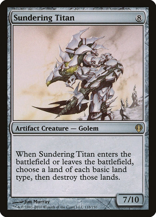Image for Sundering Titan (118) - Magic: The Gathering