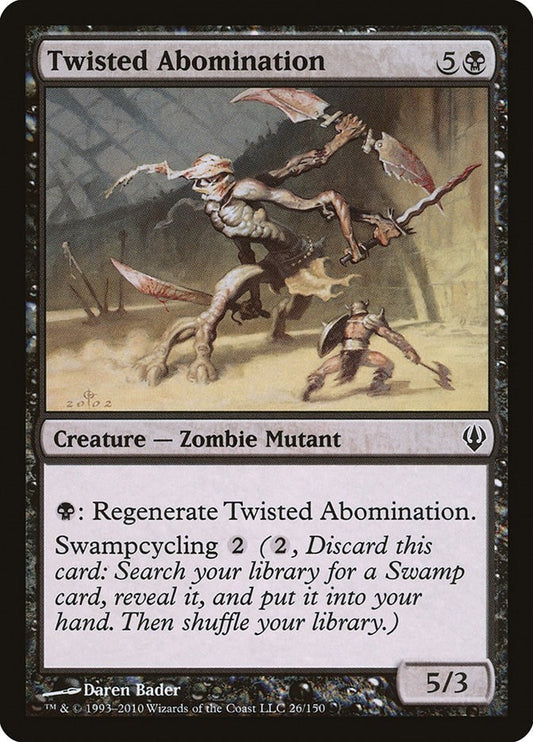 Image for Twisted Abomination (26) - Magic: The Gathering