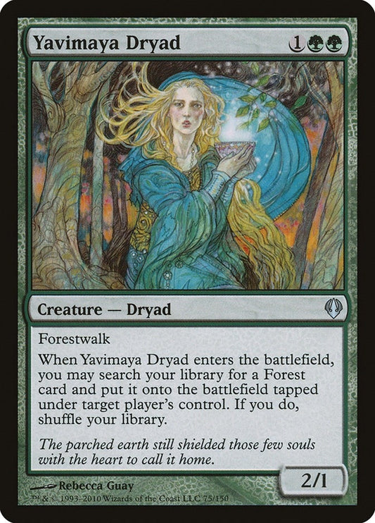 Image for Yavimaya Dryad (75) - Magic: The Gathering