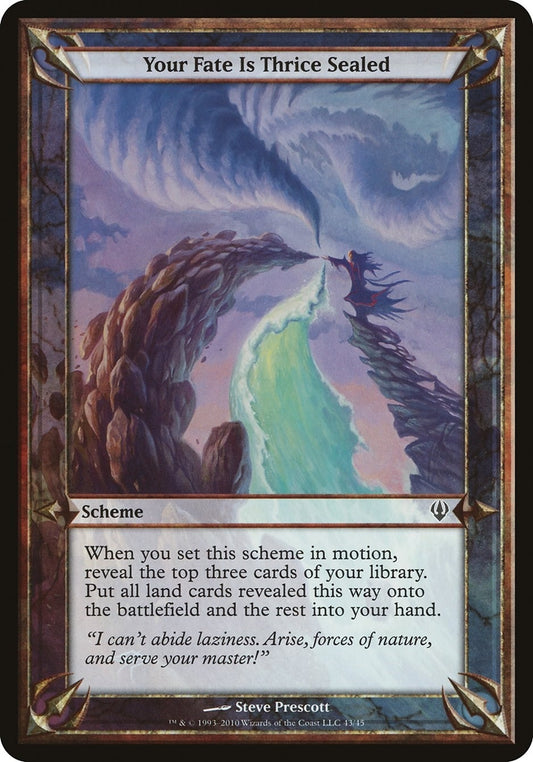 Image for Your Fate Is Thrice Sealed (Archenemy) - Magic: The Gathering