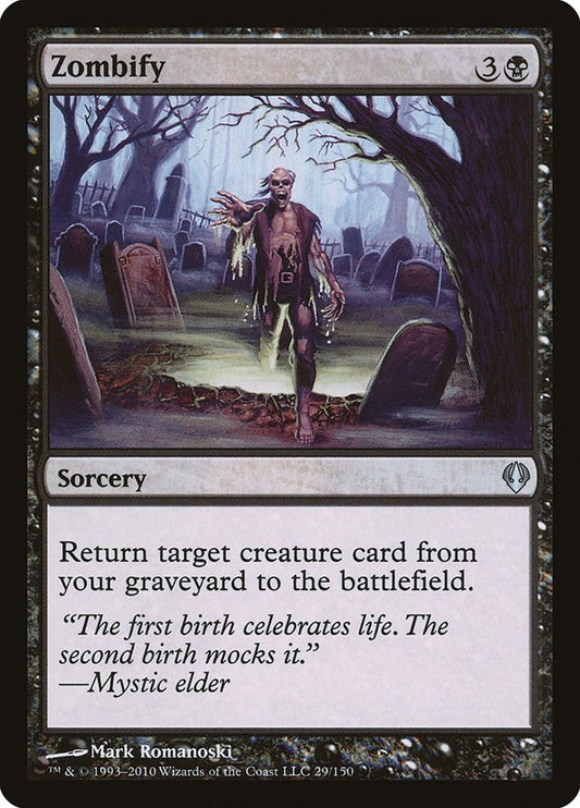 Image for Zombify (29) - Magic: The Gathering