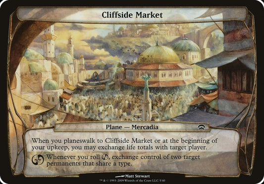 Image for Cliffside Market (Planechase) - Magic: The Gathering