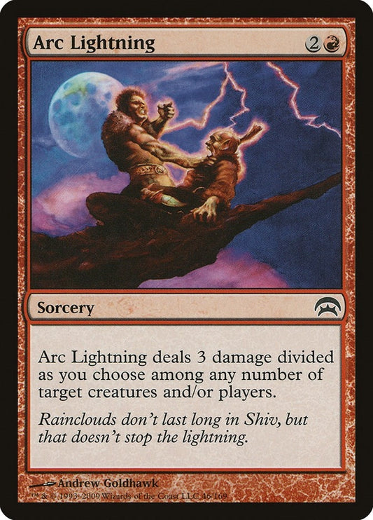 Image for Arc Lightning (46) - Magic: The Gathering