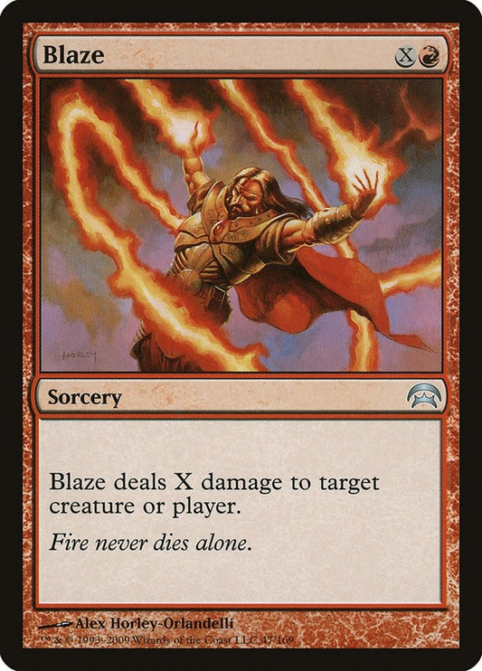 Image for Blaze (47) - Magic: The Gathering