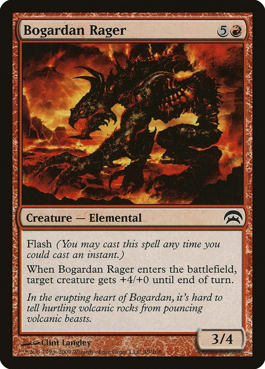 Image for Bogardan Rager (49) - Magic: The Gathering