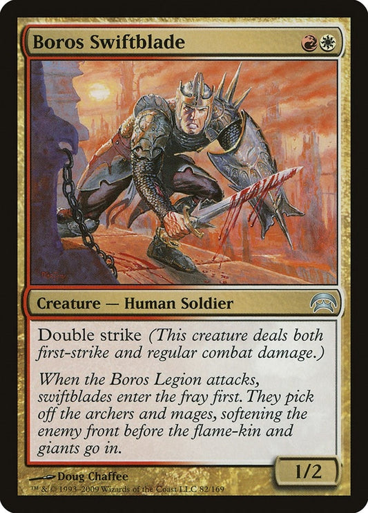 Image for Boros Swiftblade (82) - Magic: The Gathering