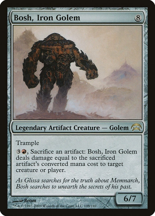 Image for Bosh, Iron Golem (108) - Magic: The Gathering