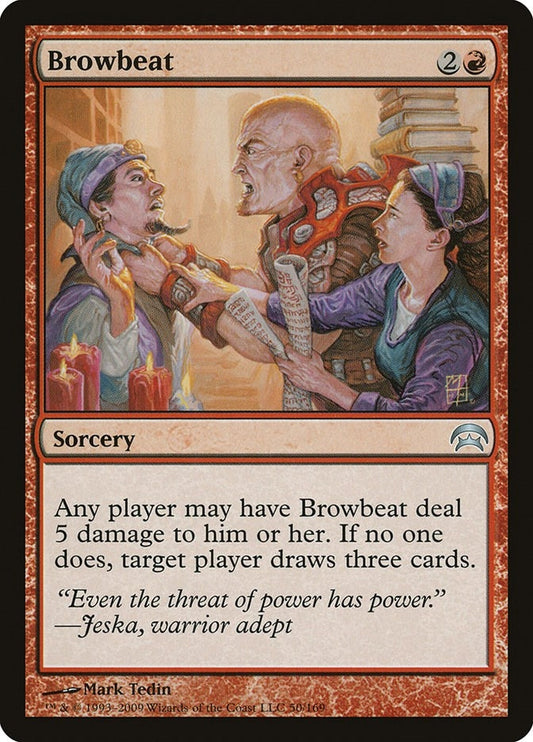 Image for Browbeat (50) - Magic: The Gathering