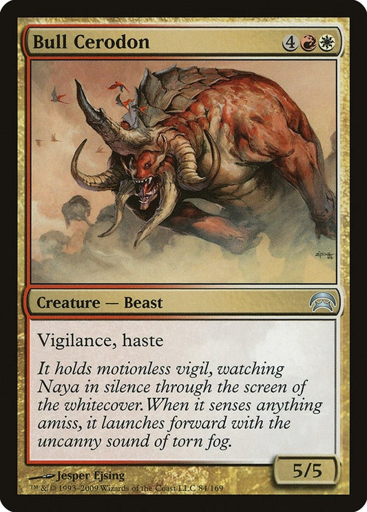 Image for Bull Cerodon (84) - Magic: The Gathering