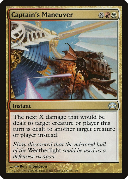 Image for Captain's Maneuver (85) - Magic: The Gathering