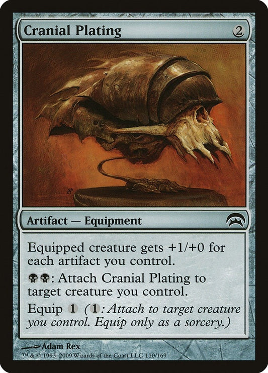 Image for Cranial Plating (110) - Magic: The Gathering