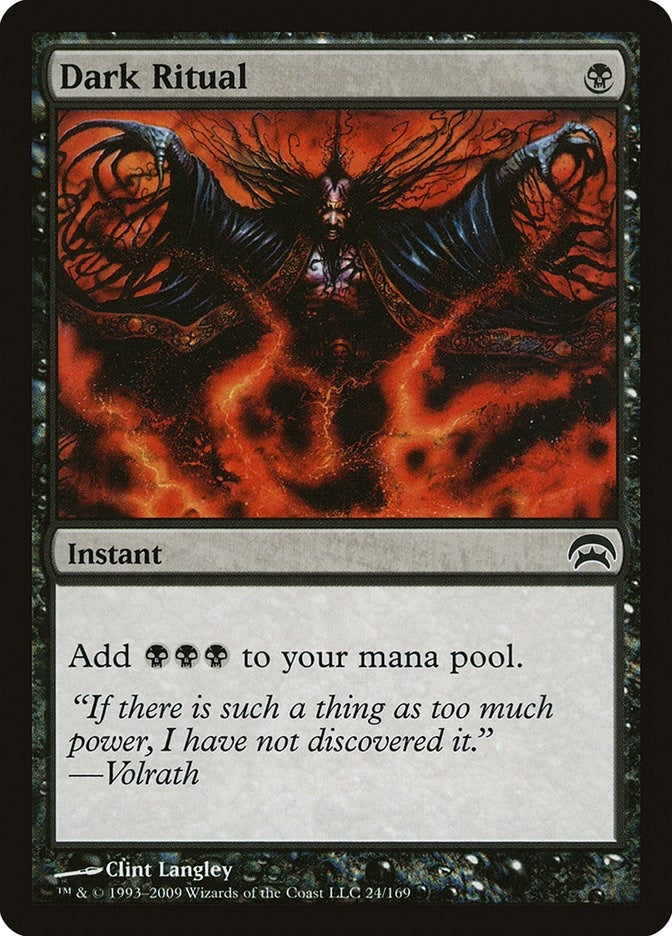 Image for Dark Ritual (24) - Magic: The Gathering