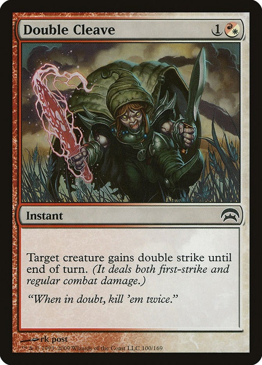 Image for Double Cleave (100) - Magic: The Gathering