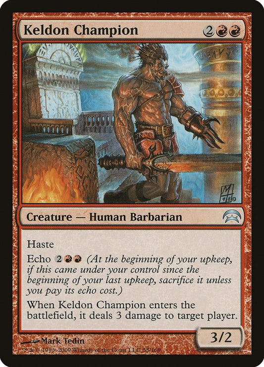 Image for Keldon Champion (58) - Magic: The Gathering