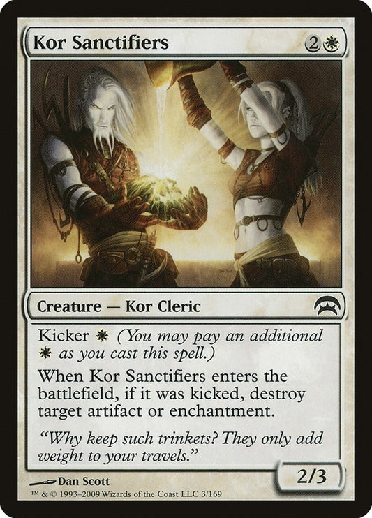 Image for Kor Sanctifiers (3) - Magic: The Gathering