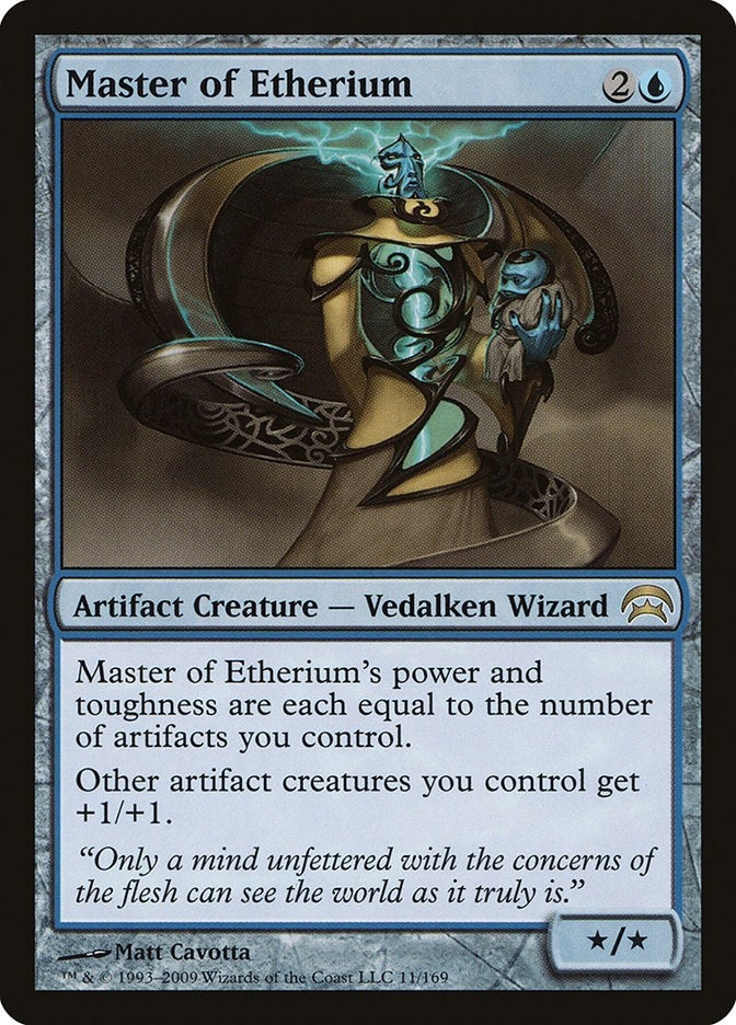 Image for Master of Etherium (11) - Magic: The Gathering