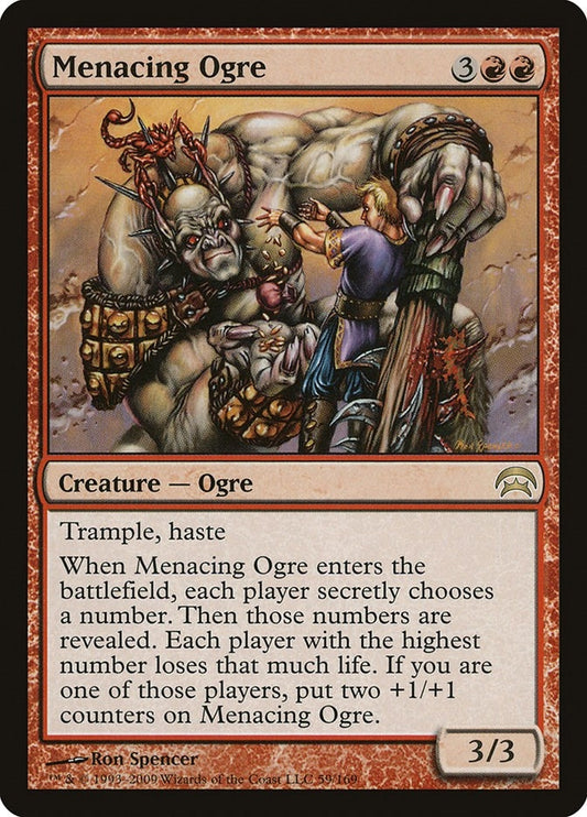 Image for Menacing Ogre (59) - Magic: The Gathering
