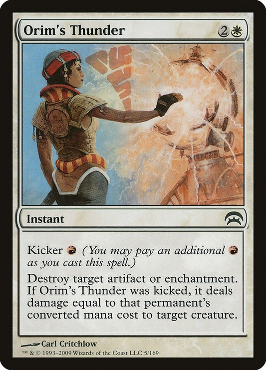 Image for Orim's Thunder (5) - Magic: The Gathering