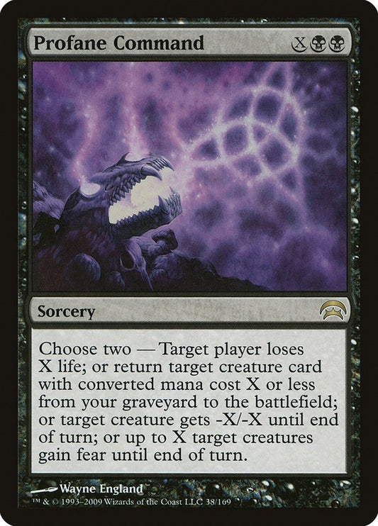 Image for Profane Command (38) - Magic: The Gathering