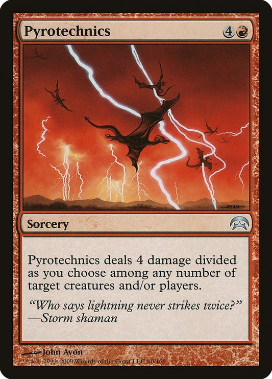Image for Pyrotechnics (60) - Magic: The Gathering