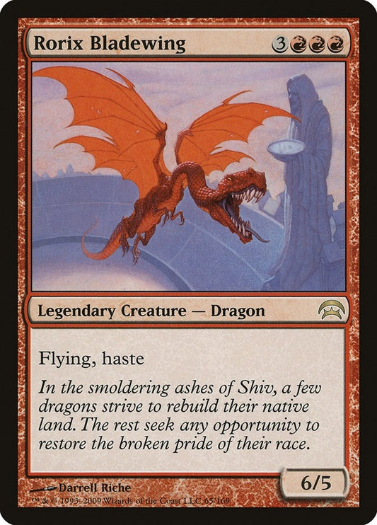 Image for Rorix Bladewing (65) - Magic: The Gathering