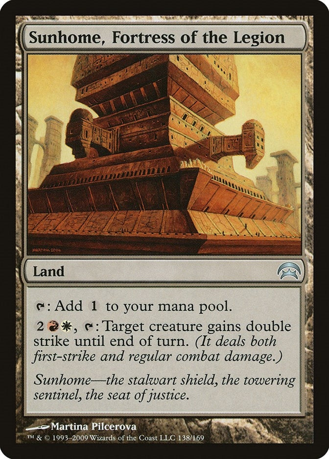 Image for Sunhome, Fortress of the Legion (138) - Magic: The Gathering
