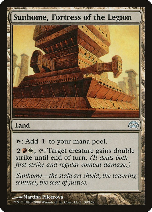 Image for Sunhome, Fortress of the Legion (138) - Magic: The Gathering