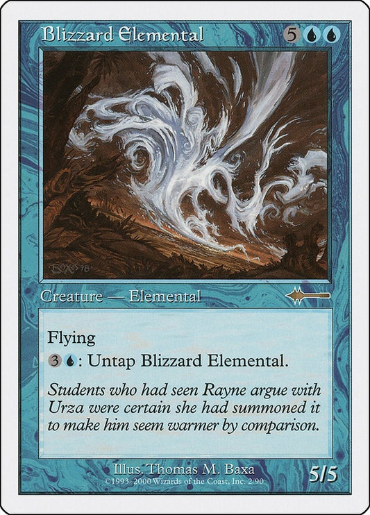 Image for Blizzard Elemental (2) - Magic: The Gathering