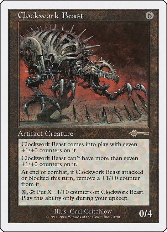 Image for Clockwork Beast (70) - Magic: The Gathering