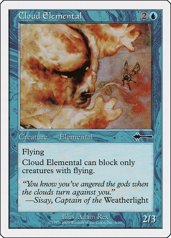 Image for Cloud Elemental (5) - Magic: The Gathering
