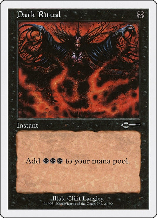 Image for Dark Ritual (21) - Magic: The Gathering