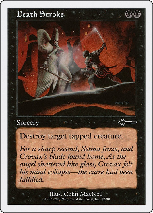 Image for Death Stroke (22) - Magic: The Gathering