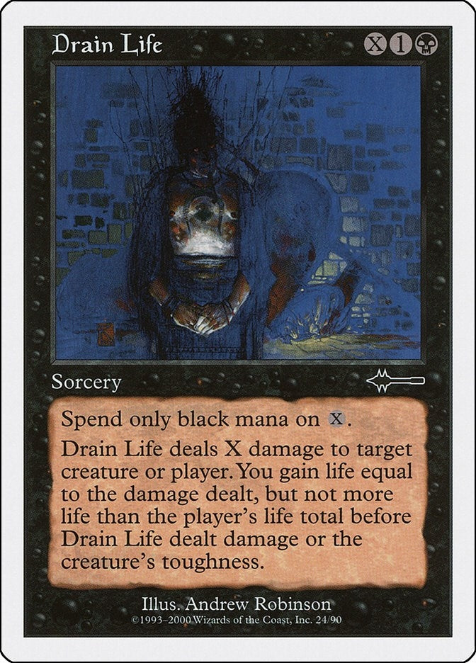 Image for Drain Life (24) - Magic: The Gathering