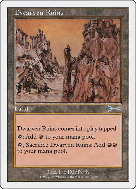 Image for Dwarven Ruins (71) - Magic: The Gathering