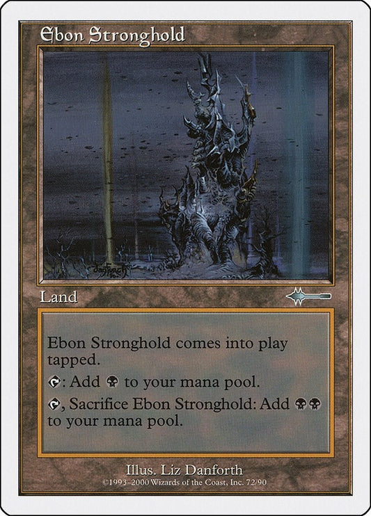 Image for Ebon Stronghold (72) - Magic: The Gathering